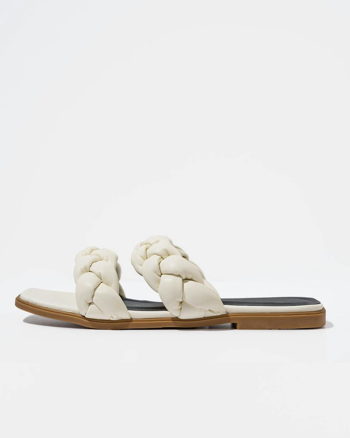 Marylin Braided Sandals - White - SALE view 1