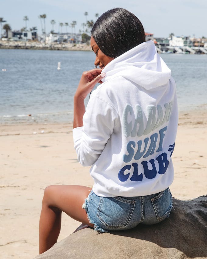 Cabana Surf Club Hooded Sweatshirt - SALE view 1